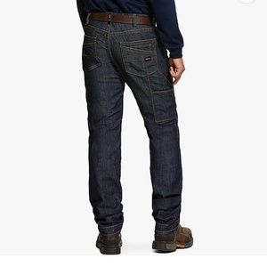 Ariat FR lightweight DuraStretch jeans relaxed straight leg 33/34